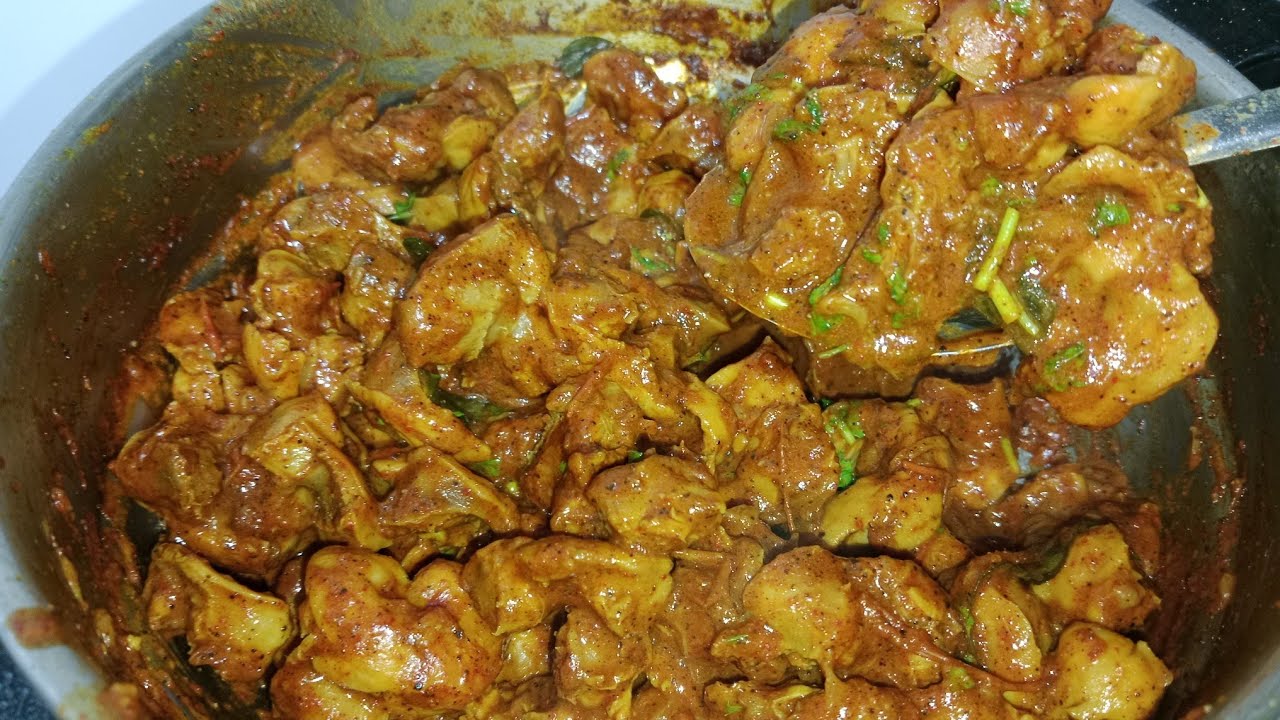 Chicken Gizzard pepper fryspicy side dishyoutubecooking vedios YouTube
