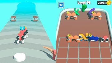 MERGE ALPHABET LORD RUN Merge Battles GamePlay - Android Part 4