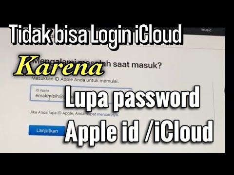 Lupa Password | Salah Password. | Cara Reset Password Apple id || iCLoud  | Reset Menggunakan Laptop