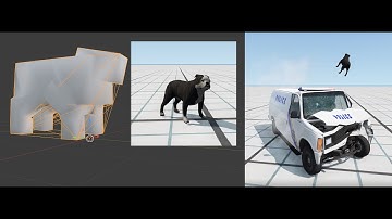 Dog working with more simple jbeam.