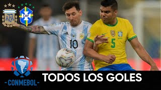 Todos los goles del Clásico Mundial | Argentina vs Brasil | 2000-2023