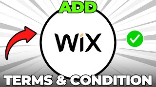 How to Add Terms and Conditions in Wix (Quick & Easy)