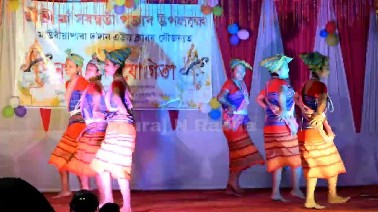 Jrek jrek rampar Pallabi Tara Stage Dance Saraswati puja 2023