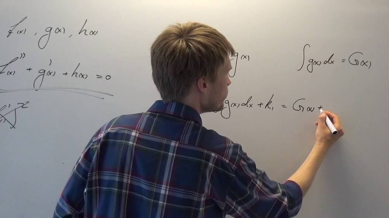 Lineære differentialligninger af anden orden