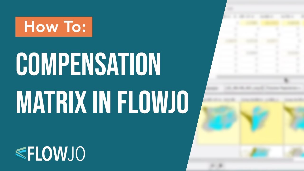Applying Compensation Matrix in FlowJo