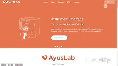 AyusLab LIMS Demo | Pathology Software