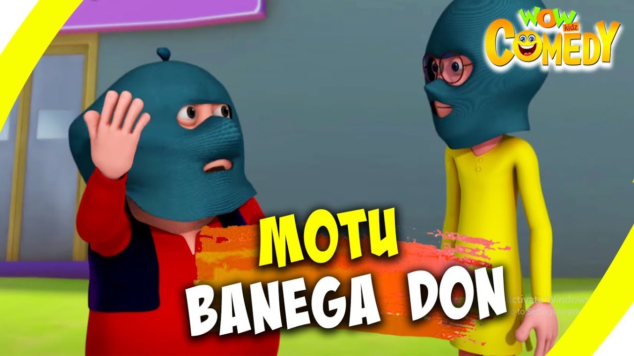 Motu Patlu  EP14B  Motu Banega Don  Funny Videos For Kids  Wow Kidz Comedy