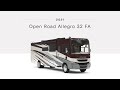 2022 Tiffin Open Road Allegro 32 FA: What's New