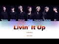 Monsta X(몬스타엑스) - Livin&#39; It Up Jap|Rom|Eng Color Coded Lyrics