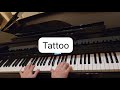 Loreentattoopiano cover by jean paul atallah