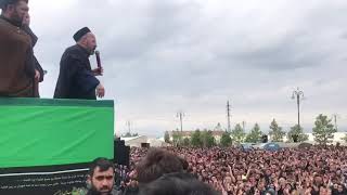 Hacı Tahir Mehriban Əliyevaya Dua Etdi