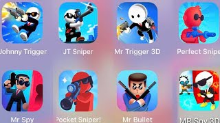 Mr Trigger 3D,Johnny Trigger,Johnny Trigger Sniper,Perfect Sniper,Pocket Sniper,Mr Bullet,Mr Spy 3D screenshot 2