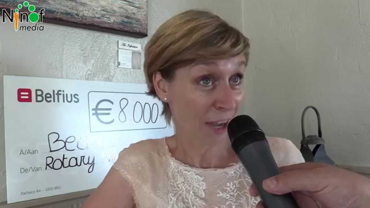 Rotary  Ninove - Geraadsbergen schenkt 8.000 euro aan Bednet.