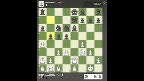 fulminante mate con dama en a8 a piezas negras #chessgame #checkmate #jakemate #mate #jaque #jake
