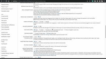 General Configuration Jira. #jira
