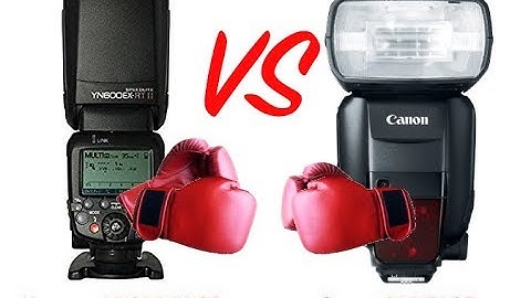 Canon 600EX-RT VS Yongnuo YN600EX-RT Speedlite Review