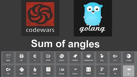 Codewars: Sum of angles in Go (Golang)