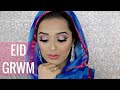 Eid GRWM | Pink &amp; Blue Hue Makeup Tutorial
