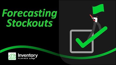 Quick Tip - Forecasting Stockouts within Replenishment!