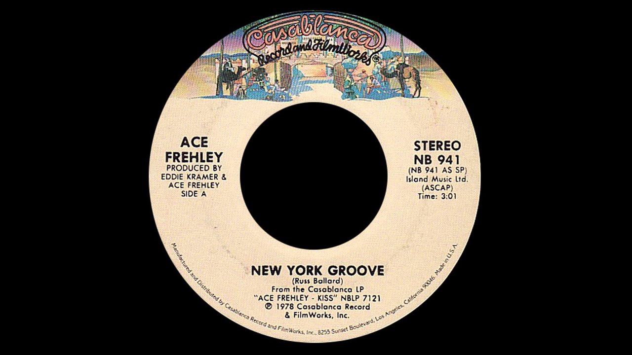Ace Frehley  New York Groove 1978 Disco Purrfection Version