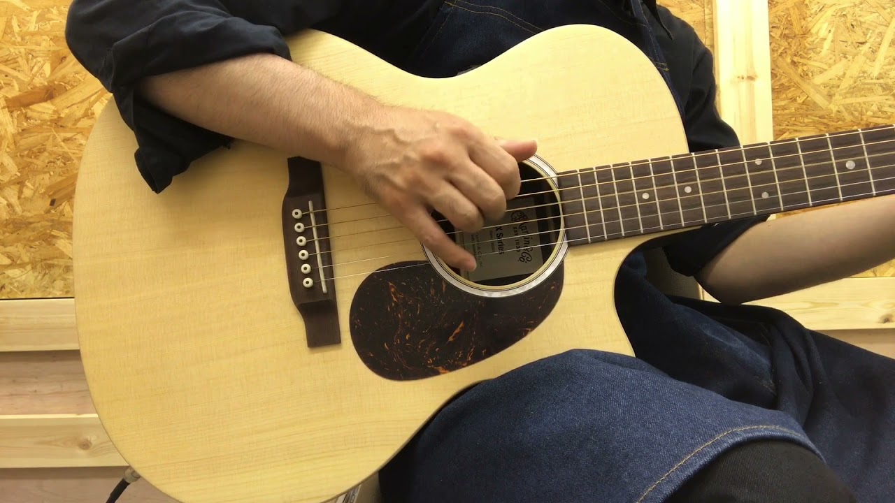 Martin GPC-X2E-02 Sit-RW #2499003 - YouTube