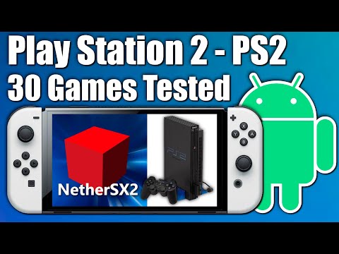 NetherSX2 Play Station 2 (PS2). 30 Games Tested. Android 15