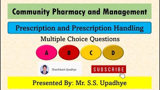 Prescription and Prescription Handling