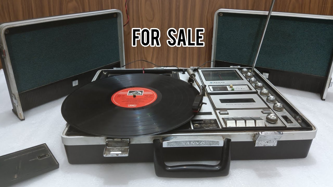 【希少】SANYO テープレコーダー　MR-323 🎧New Arrivals🎧 SANYO CASSETTE RECORDER MR-37 (90's) Condition