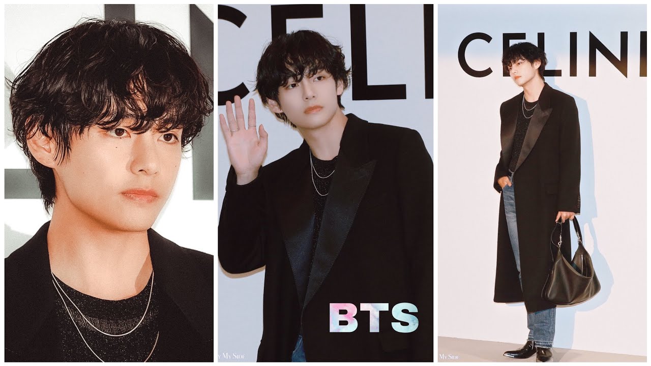 BTS's V (Kim Taehyung) tops trends worldwide as he attends CELINE's Pop-Up  Store in Seoul as his first official activity as Global Ambassador