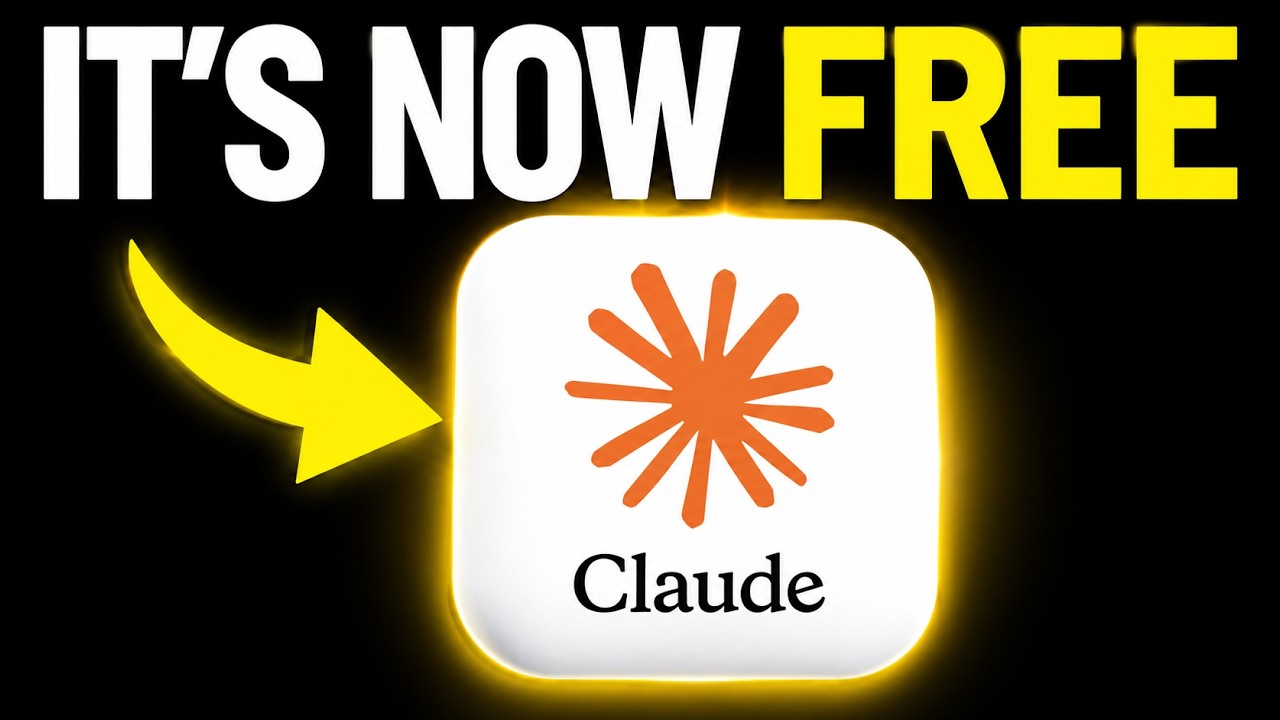 Claude Code is now FREE…Here’s how!