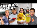 Only Eating MANGOES For 24 Hours | Fun Food Challenge