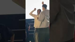 Michael Olise having fun and dancing during Bayern's Bundesliga celebration night party