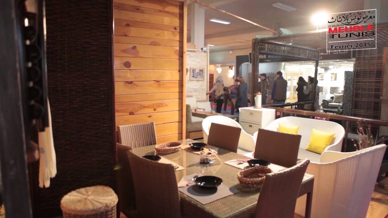 Salon du meuble de tunis 2015 les salles à manger youtube