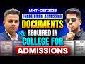 Documents Required for First Year Engineering Admission By ASC