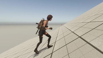 Adaptive Animation to Terrain Unity3d + IK Foot