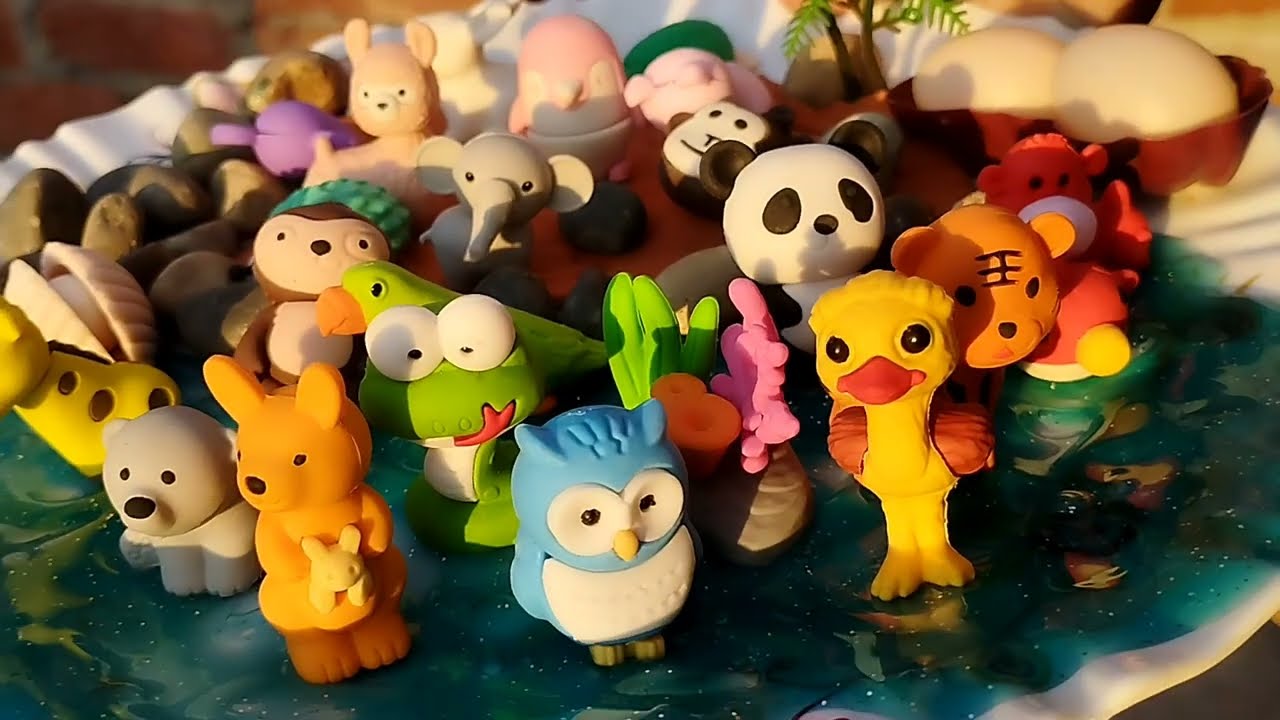 Learn zoo wild animals Names l Toys for kids l Toys video for toddlers l animal toys, animals sounds
