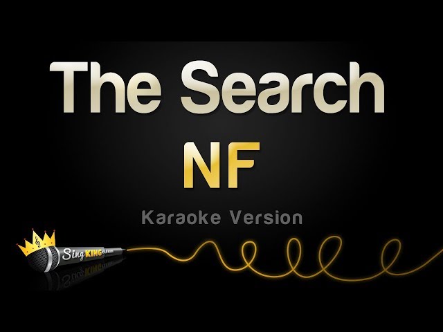 NF - The Search (Karaoke Version) class=