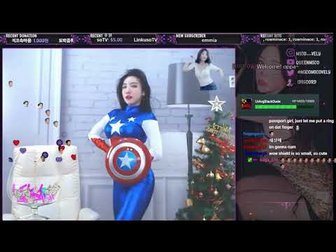 Captain America Cosplay  - 어벤져스 캡틴아메리카 코스프레 퀸미코