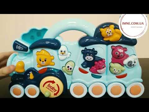 Чарівне піаніно для дитини Музична іграшка зі світловим звуковими ефектами кнопками На батарейках, відео 1