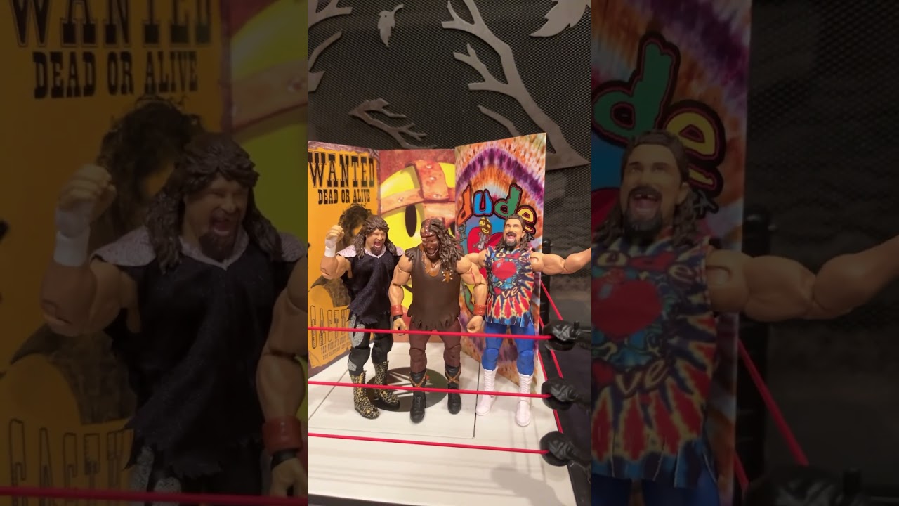 FINALLY UNBOXED ALL OF THE MICK FOLEYS 