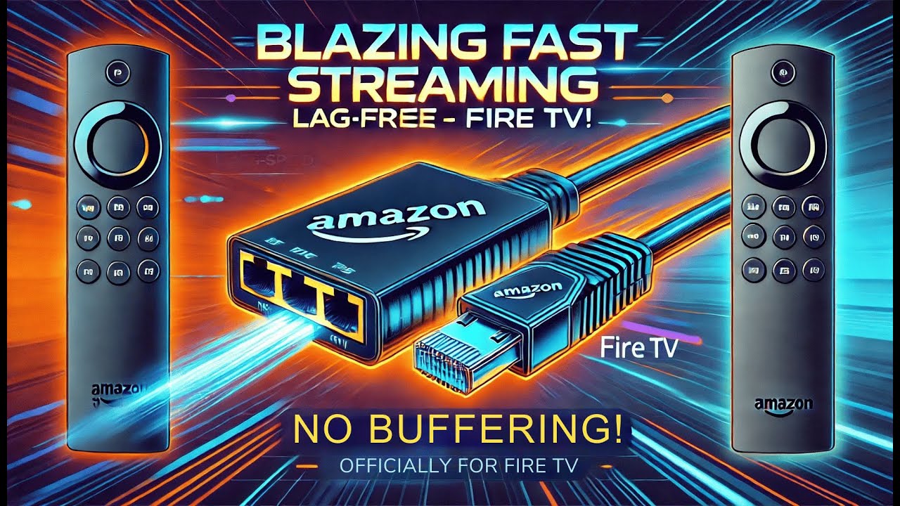 🔥 Amazon Adapter for Fire TV Faster, LagFree Streaming! 🔥
