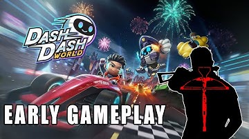 Dash Dash World: Mario Kart/ Crash team racing in VR coming to all VR Platforms, Early gameplay