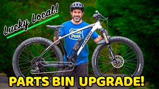 Local student's hardtail gets a parts bin overhaul!