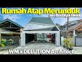 Rumah merunduk yang penuh kesederhanaan  bow house  delution view x wicakmifta