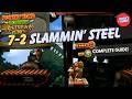 Donkey Kong Country Returns HD | 7-2 Slammin' Steel | 100% Guide (KONG Letters & Puzzle Pieces)