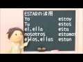 Lección 8 SERとESTARのちがい☆スペイン語レッスン☆