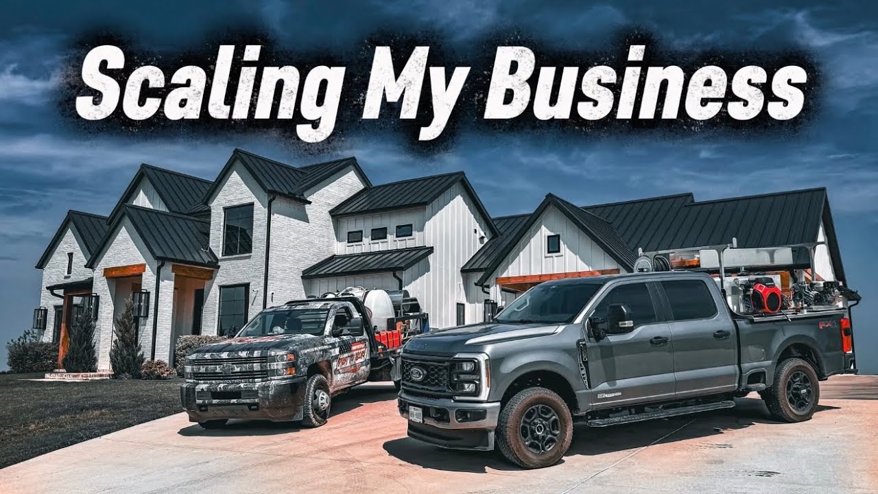 Scaling My Pressure Washing Business | Two Rigs Now!