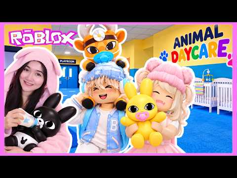 30 Menit Jadi Penjaga Bayi di Animal Day Care, Gak Kuat ! (Roblox)@bangboygamingYT