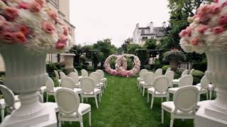 Weddings in Shangri-La Hotel, Paris&#39; French Garden.