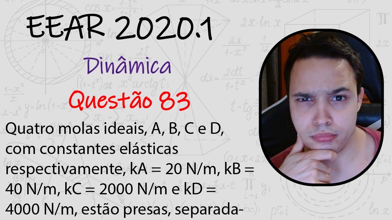 EEAR 2020 Quatro Molas Ideais A B C E D Com Constantes El sticas 